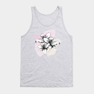 Vintage Lilies Tank Top